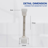 SEASEE Washing Machine Accessory for Monster Filter