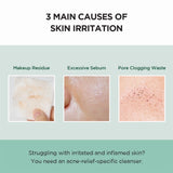 SKIN1004 Madagascar Kulit Sensitif Centella Tea-Trica BHA Foam 125ml