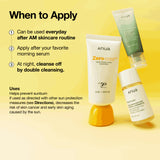 ANUA Zero-Cast Moisturizing Finish Sunscreen 50ml