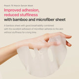 ANUA Peach 70 Niacin Serum Mask 1ea