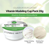 LINDSAY Collagen Modeling Mask Cup Pack 28g