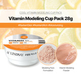 LINDSAY Vitamin Modeling Mask Cup Pack 28g
