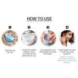 LINDSAY Collagen Modeling Mask Cup Pack 28g