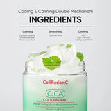 CELL FUSION C - Post α Cica Cooling Pad 70ea - Fast K. Beauty
