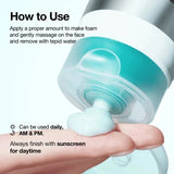 ANUA PDRN HYALURONIC ACID MOISTURIZING CLEANSING FOAM 150ml