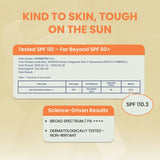 SOOHOO Vita C Green Tangerine Sun Lotion 30ml | Physical Sunscreen SPF 50+ PA++++