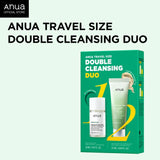 ANUA Travel Size Double Cleansing Duo (Cleansing Oil 20ml + Heartleaf Quercetinol 25ml)