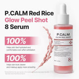 P.CALM Red Rice Glow Peel Shot 8 Serum
