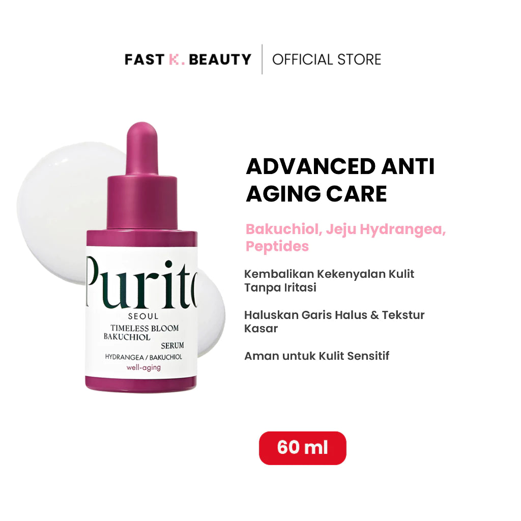 PURITO Timeless Bloom Bakuchiol Serum 30ml