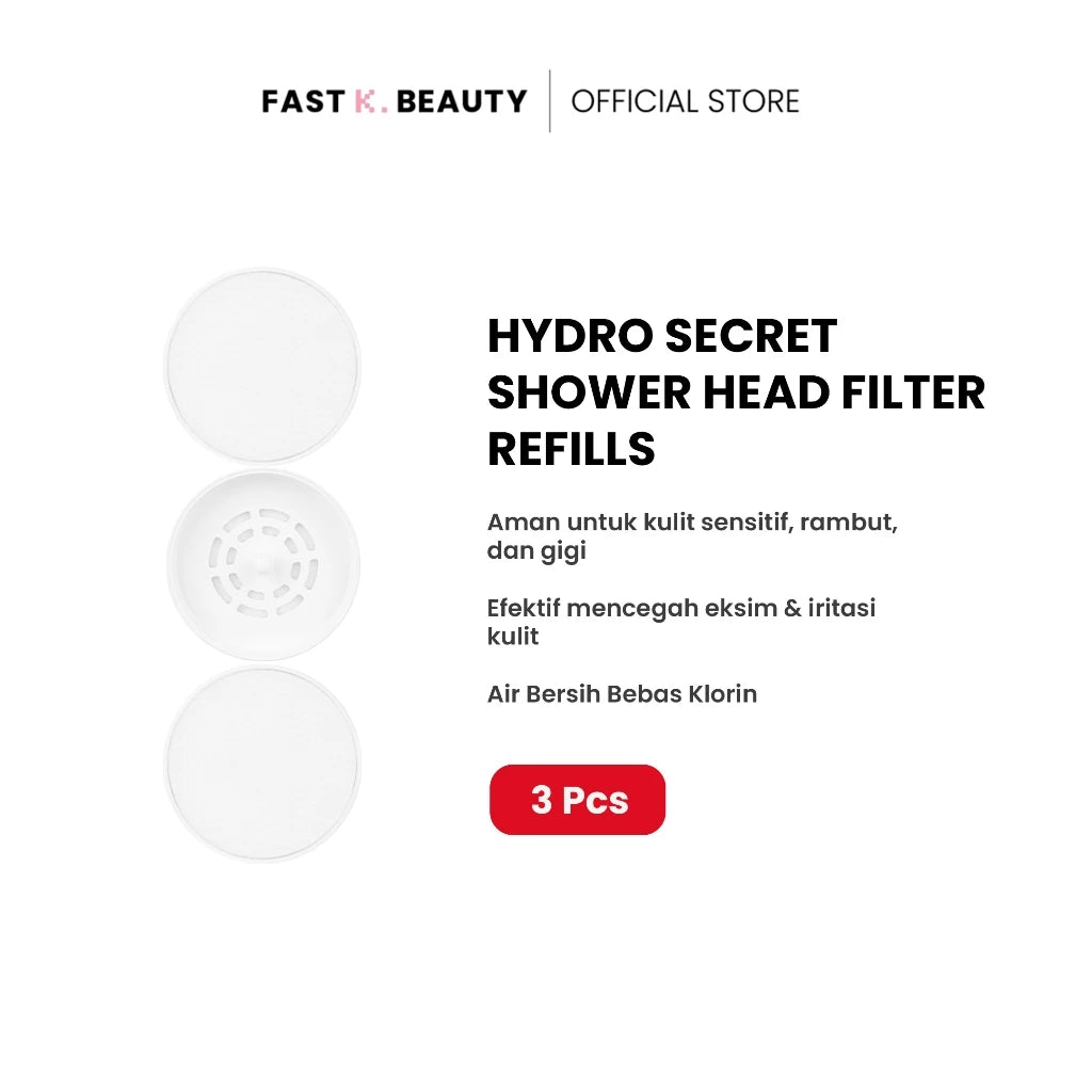 [Refill] Hydro Secret Shower Head Filter Refills (3 Pcs)