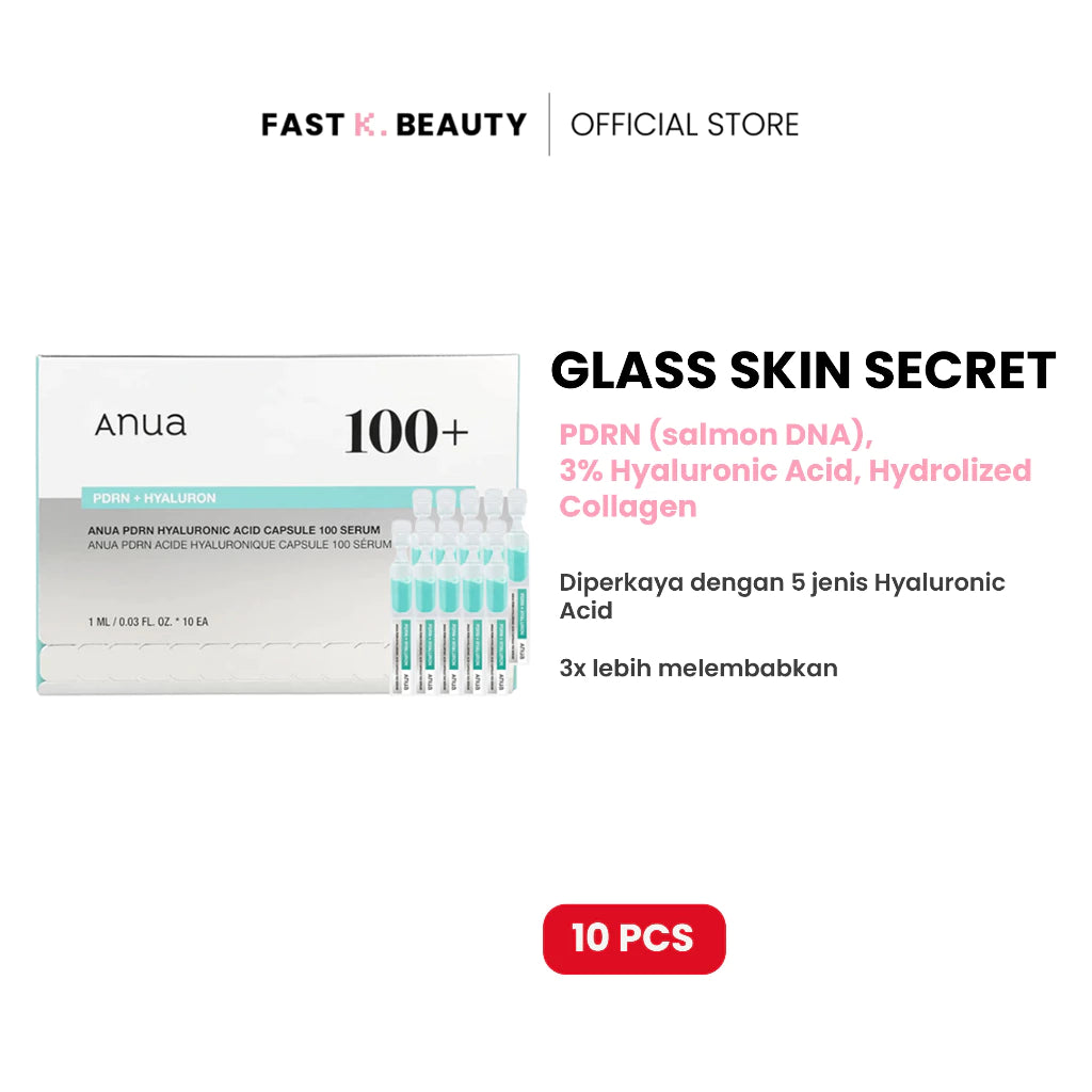 ANUA PDRN Hyaluronic Acid Capsule 100 Serum 1ml x 10pcs