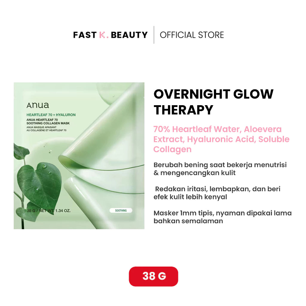 ANUA Hearleaf 70 Soothing Collagen Mask