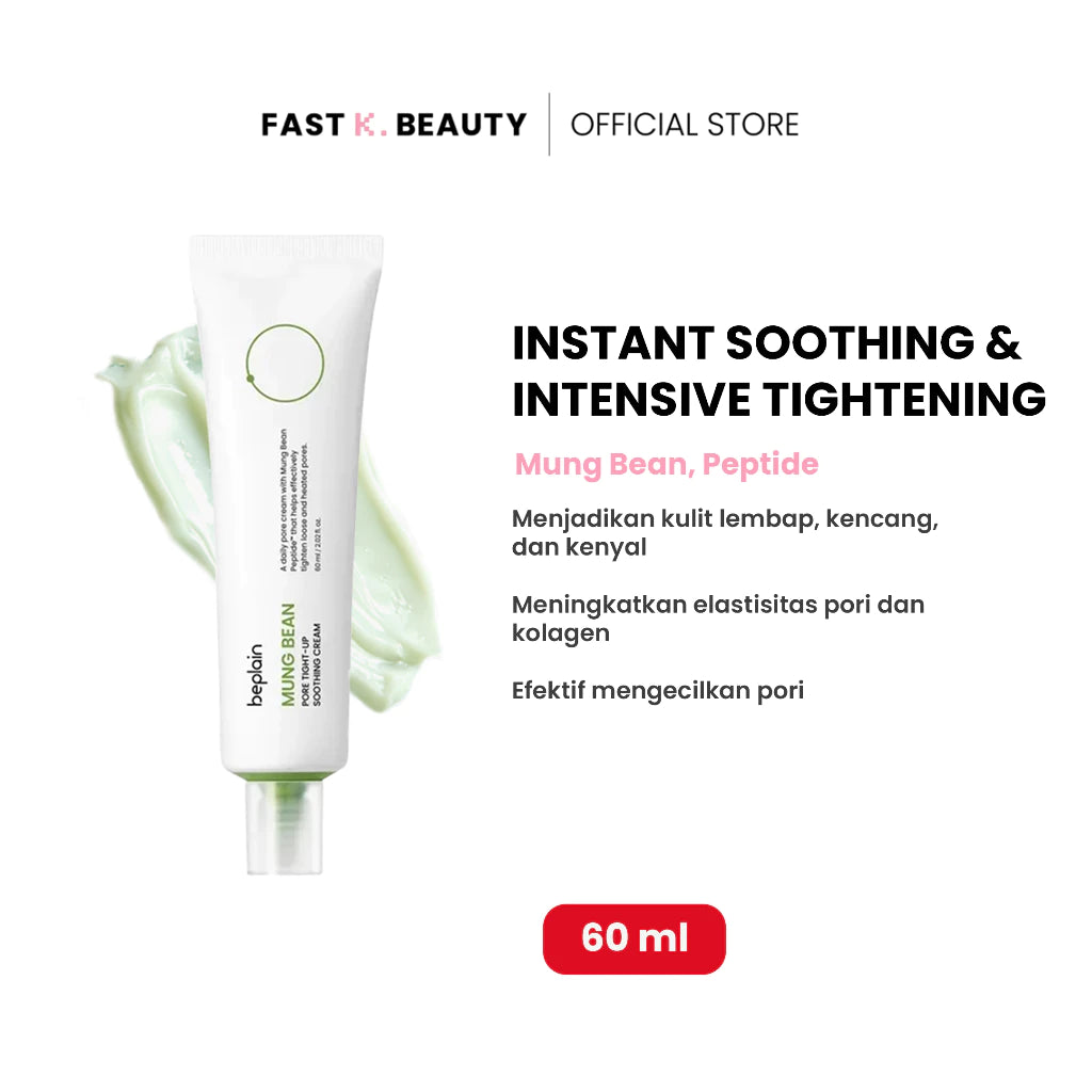 BEPLAIN Mung Bean Pore Tight Up Soothing Cream 60ml