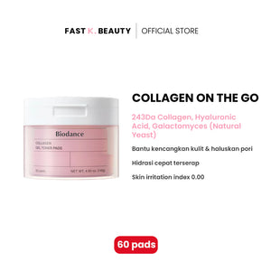 BIODANCE Collagen Gel Toner Pads 60pads