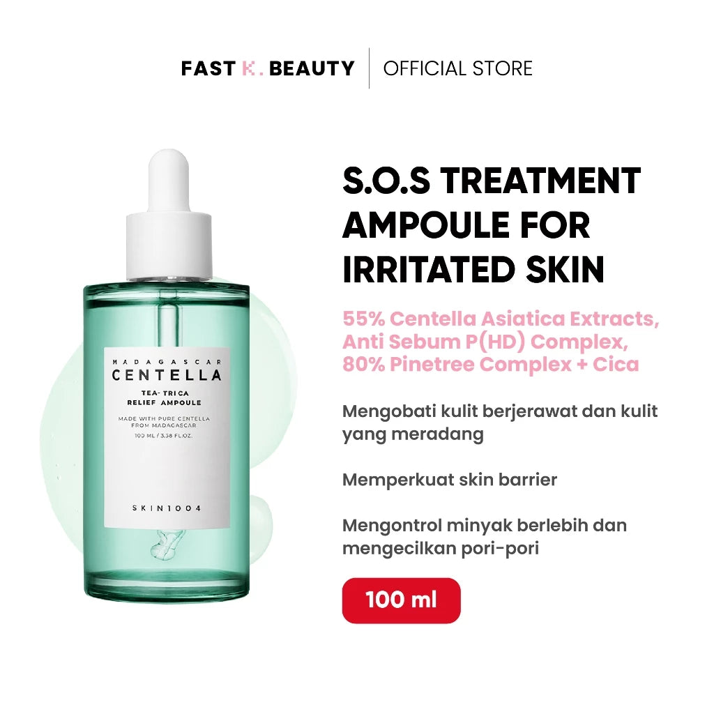 SKIN1004 Madagascar Centella Oil Control Tea-Trica Ampoule