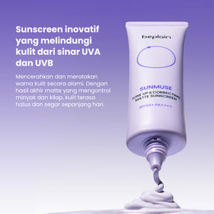 BEPLAIN Sunmuse Tone-Up & Correcting Matte Sunscreen
