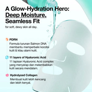 ANUA PDRN Hyaluronic Capsule 100 Serum Mask 1ea