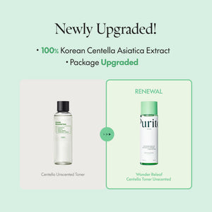 PURITO Wonder Releaf Centella Toner Unscented