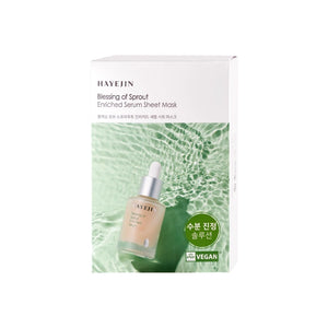 Hayejin Blessing of Sprout Enriched Serum Sheet Mask (1 Pcs)
