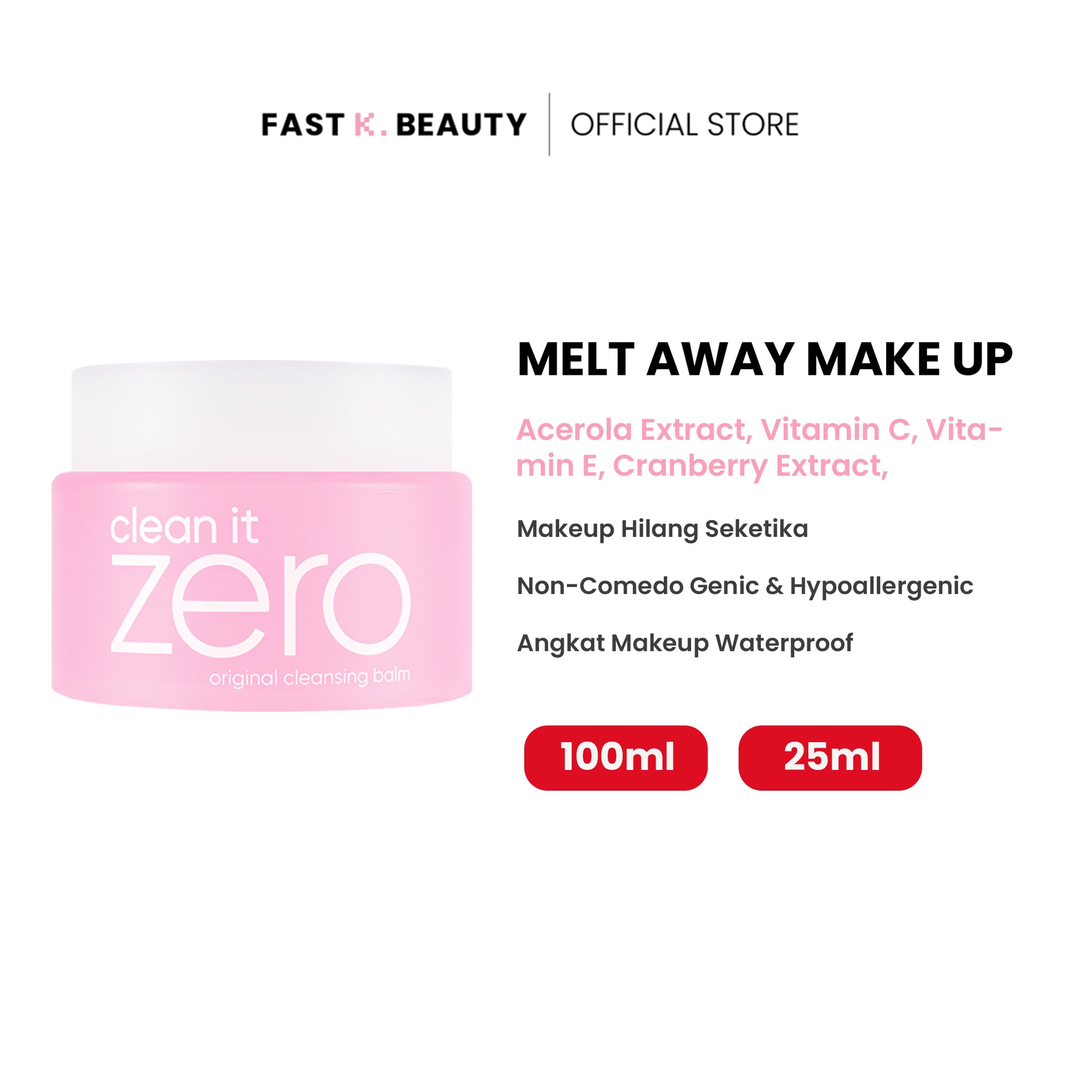 BANILA CO - Clean it Zero Original Cleansing Balm