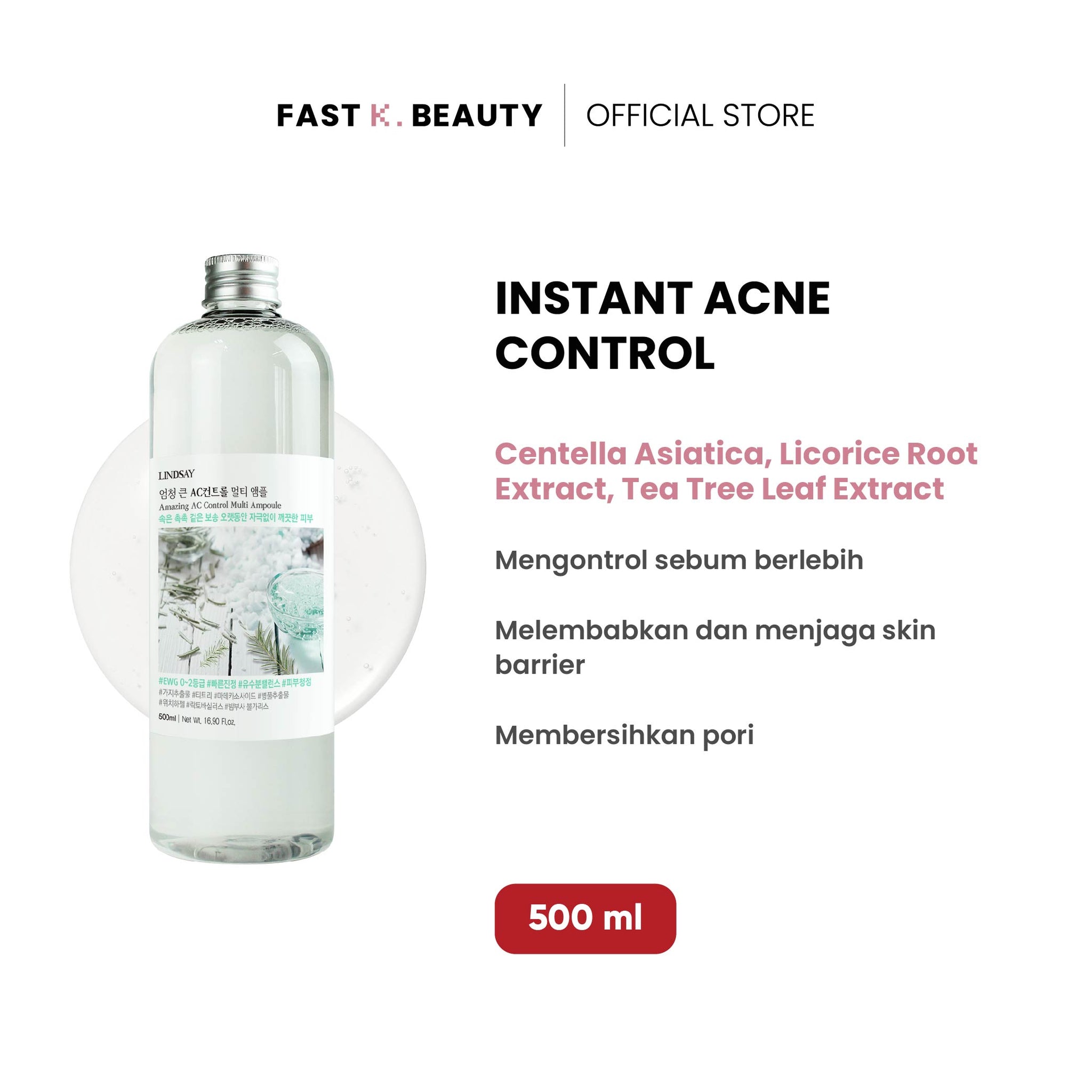 LINDSAY Amazing AC Control Multi Ampoule 500ml