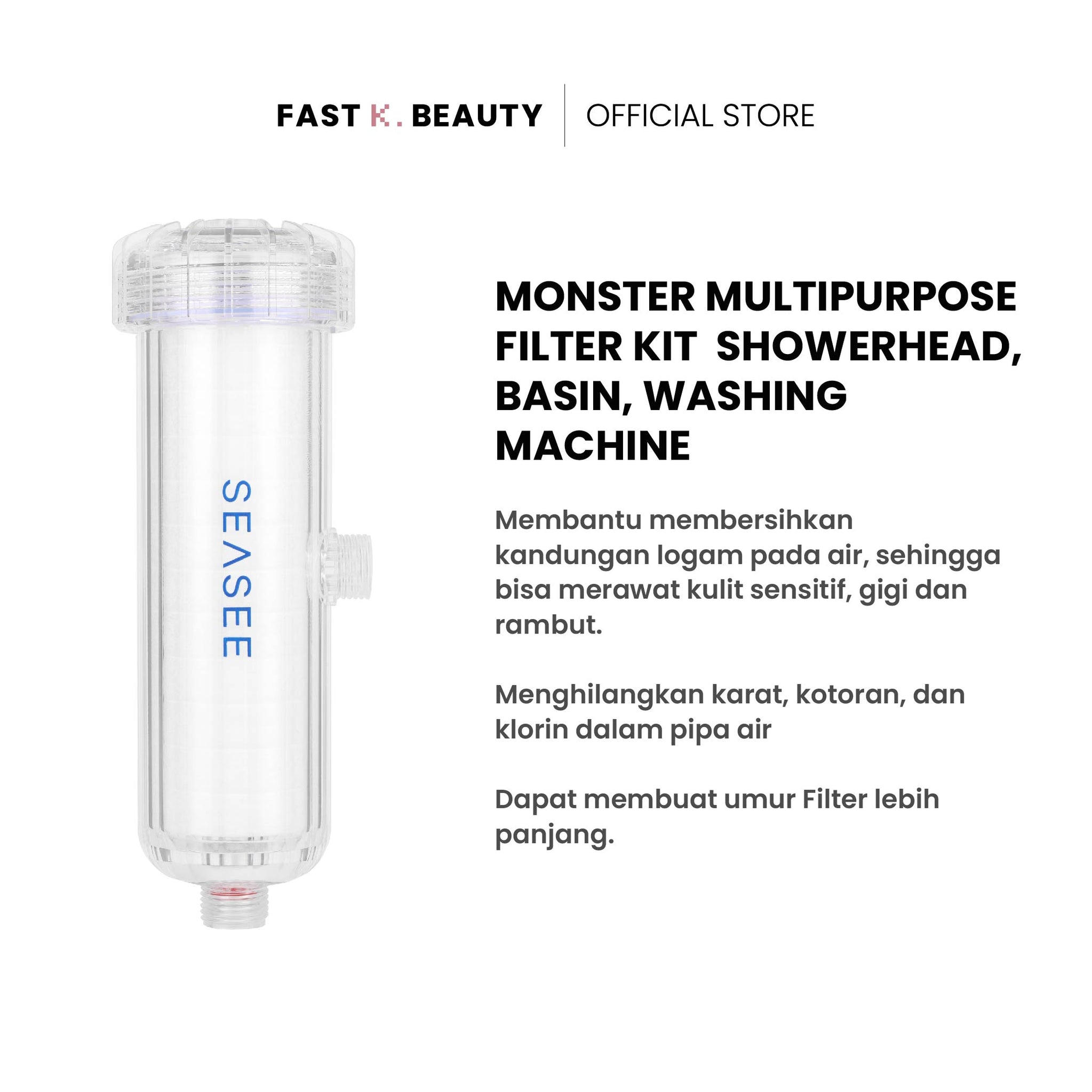 [Kit] SEASEE Monster Multipurpose Filter Kit (incl. 1pc Filter)
