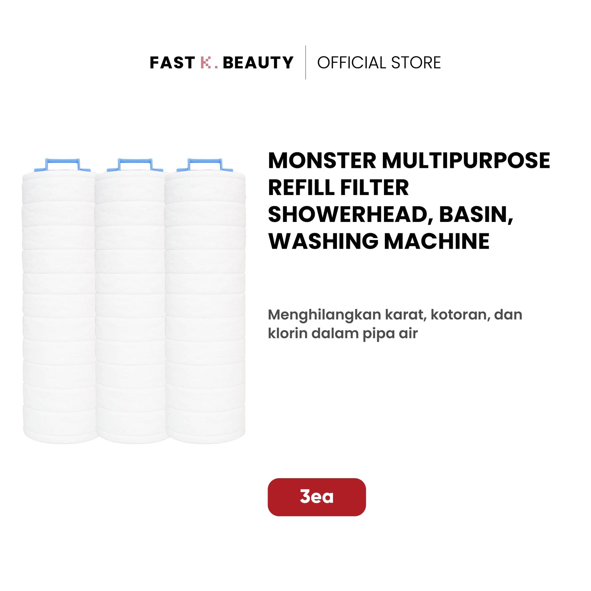 [Refill] Seasee Monster Refill Filter (3 pcs)
