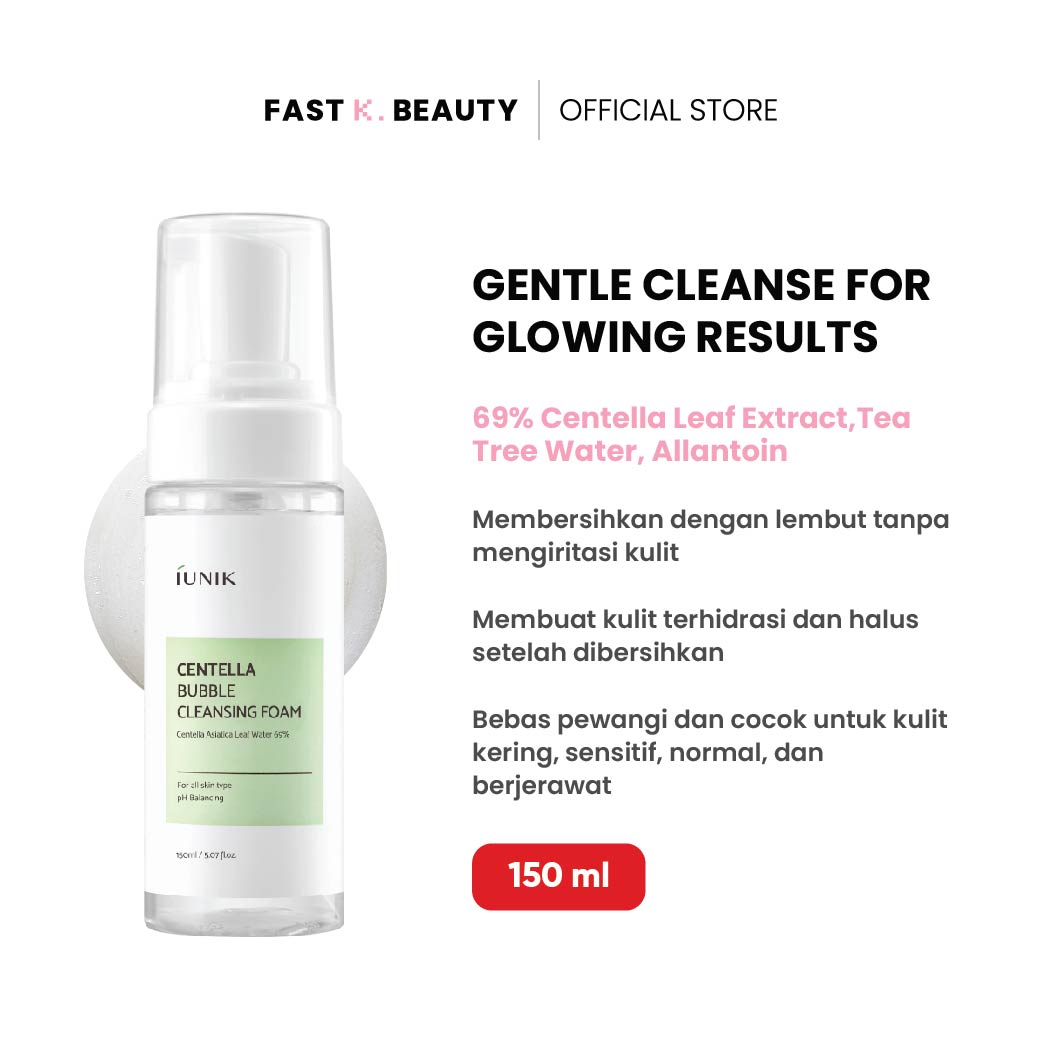 IUNIK - Centella Bubble Cleansing Foam 150ml