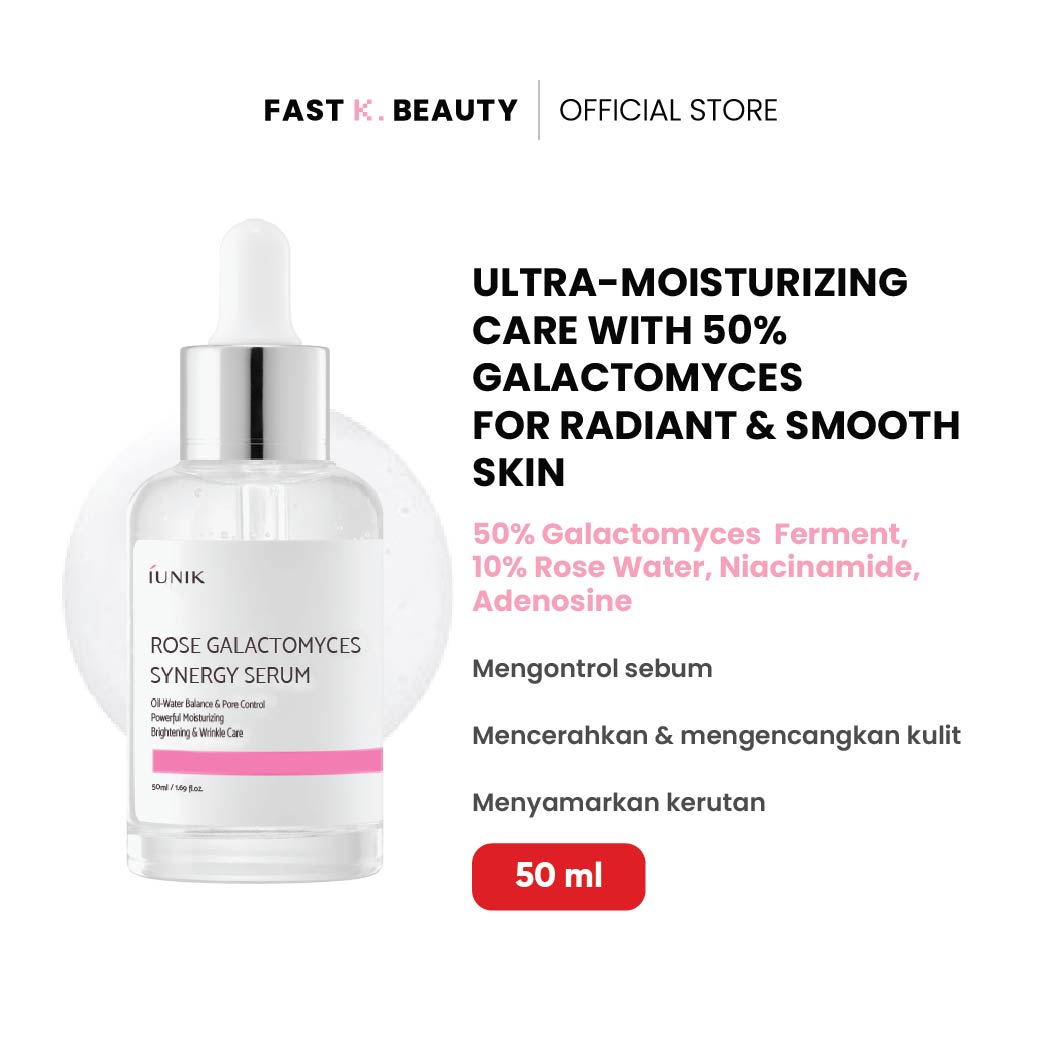 IUNIK Rose Galactomyces Synergy Serum - 50ml