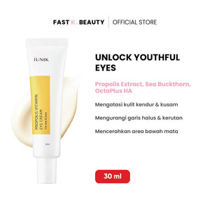 IUNIK - Propolis Vitamin Eye Cream (For Eye&Face) 30ml