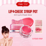 [NEW LAUNCH] YNM Syrup Pot 2-in-1 Lip and Cheek Glow Balm
