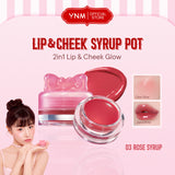 [NEW LAUNCH] YNM Syrup Pot 2-in-1 Lip and Cheek Glow Balm