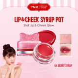[NEW LAUNCH] YNM Syrup Pot 2-in-1 Lip and Cheek Glow Balm