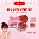 [NEW LAUNCH] YNM Syrup Pot 2-in-1 Lip and Cheek Glow Balm