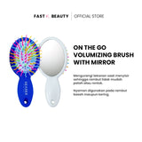 SEASEE Rainbow Volume brush With Mirror (On the Go)