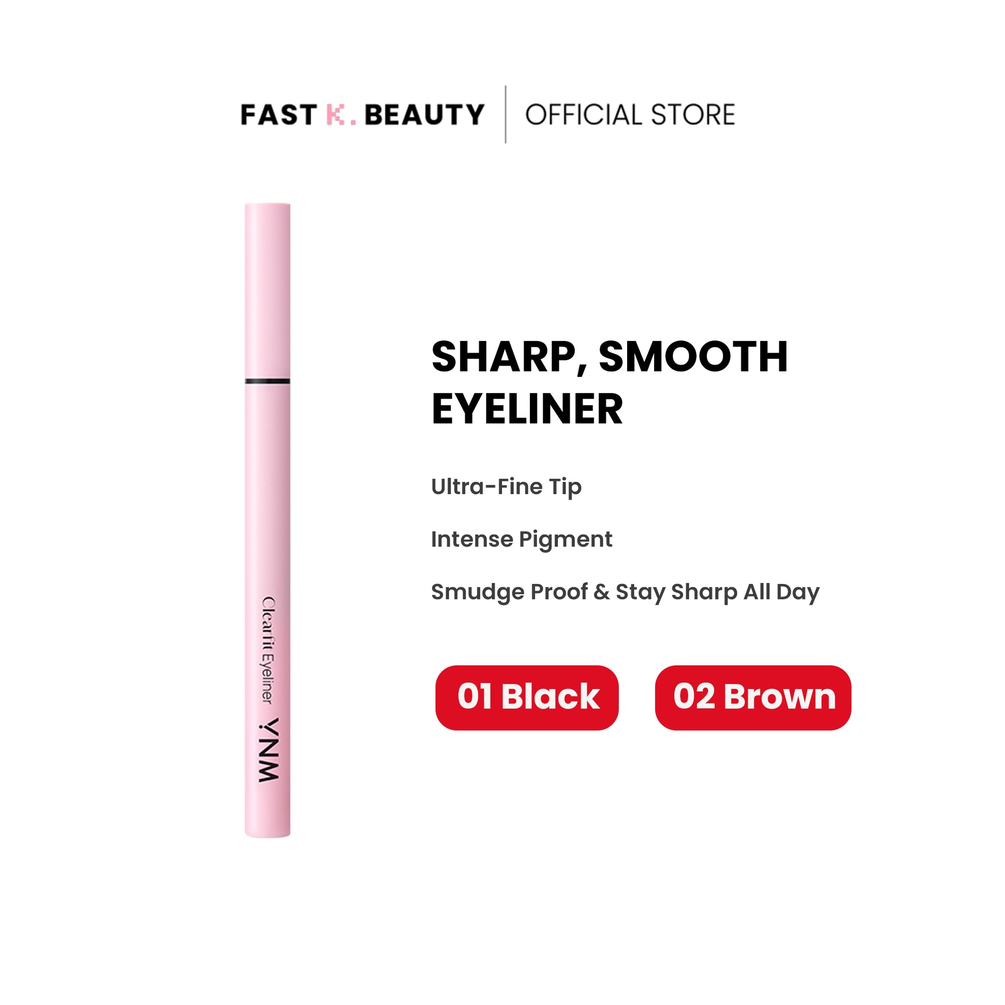 YNM Clear Fit Eye Liner