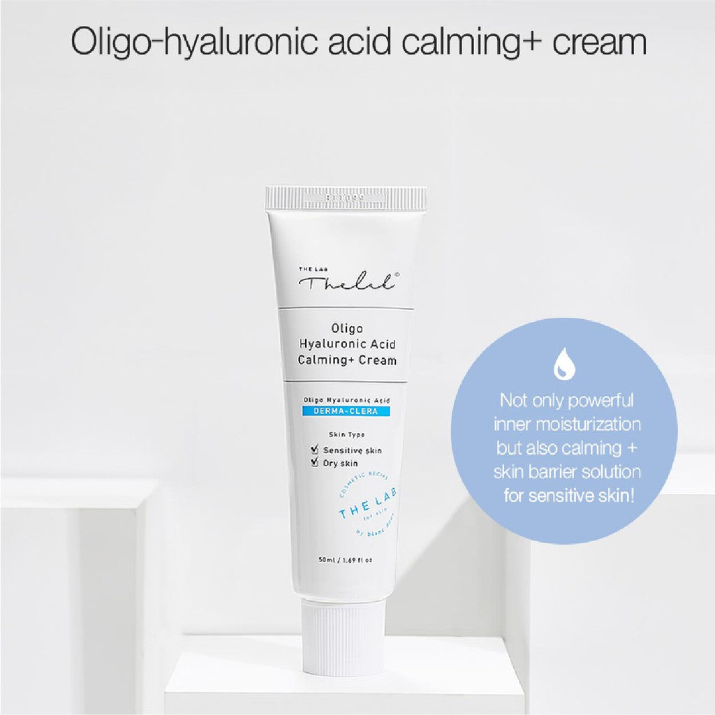 THE LAB BY BLANC DOUX Oligo Hyaluronic Acid Calming+ Cream + FREE Samples