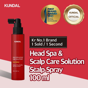 KUNDAL Head Spa& Scalp Care + Solution Scalp Spray 100ml