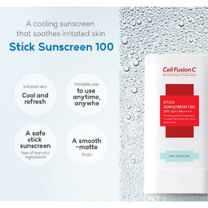 CELL FUSION C Stick Sunscreen 100 SPF50+/PA+++