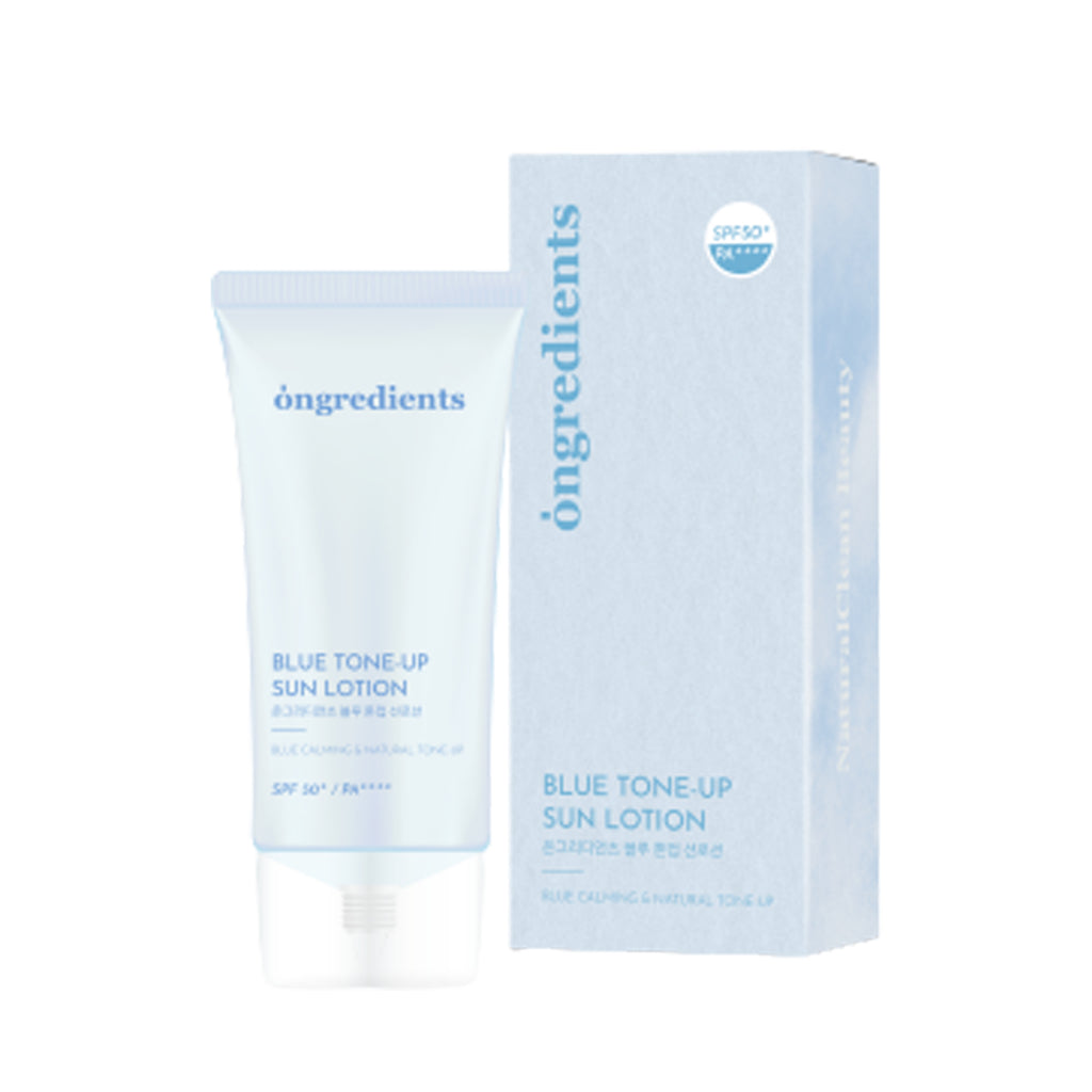 ONGREDIENTS Blue Tone-up Sun Lotion SPF 50+ / PA+++