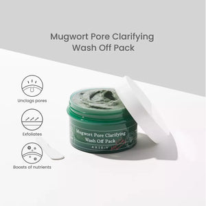 AXIS-Y Mugwort Pore Clarifying Wash Off Pack