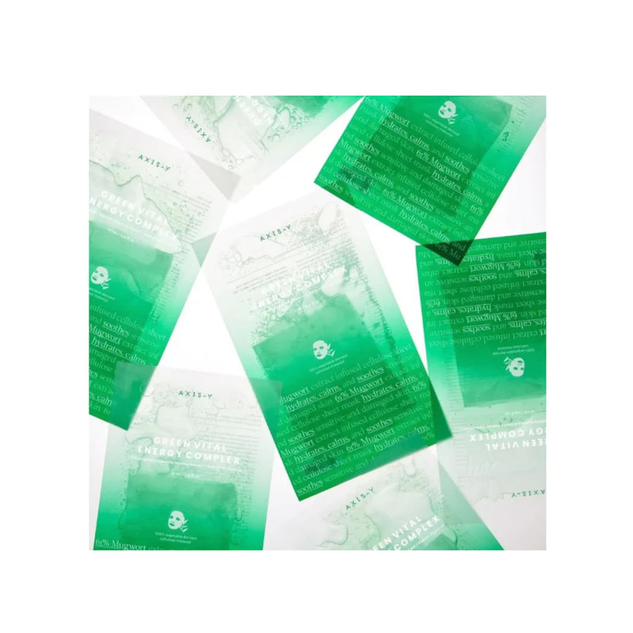 AXIS-Y Mugwort Green Vital Energy Complex Sheet Mask 1 Pcs