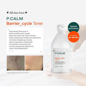 P.CALM Barrier Cycle Toner 30ml