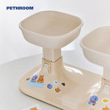 PETHROOM Well Fit Plastic Twin Table - FREE Sticker