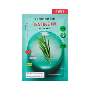 BRING GREEN Tea Tree Cica Fresh Mask