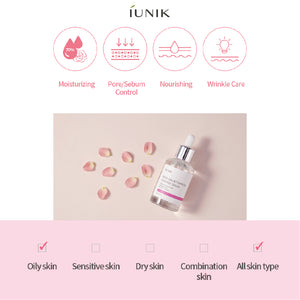 IUNIK Rose Galactomyces Synergy Serum - 50ml