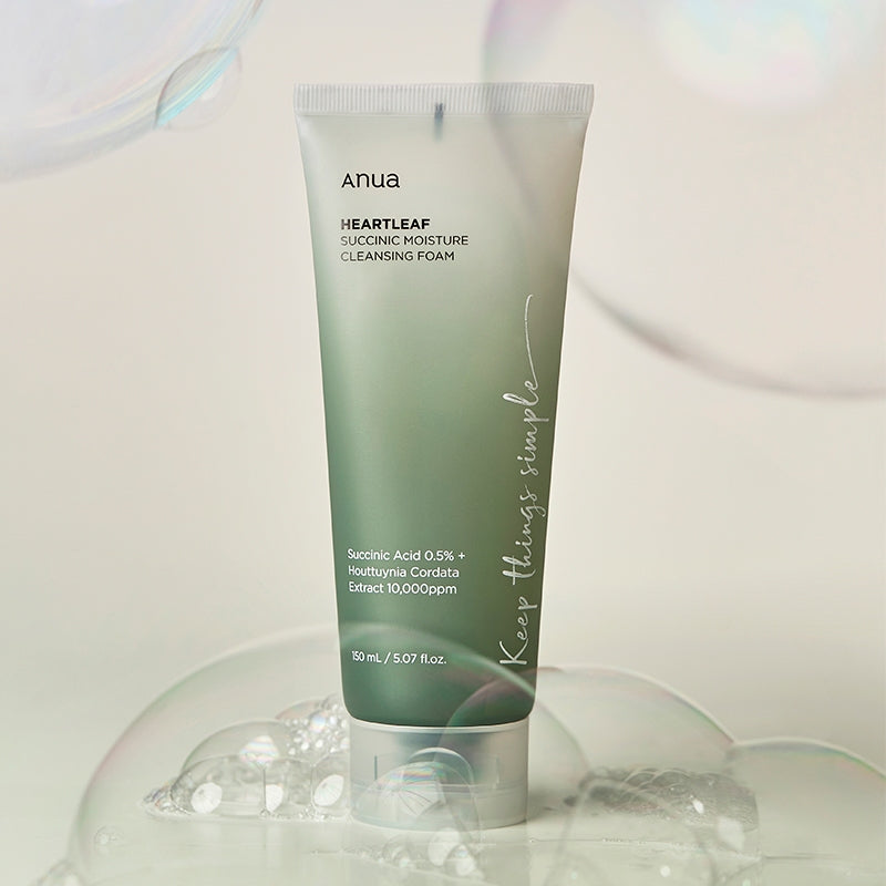 ANUA Heartleaf Succinic Moisture Cleansing Foam 150ml