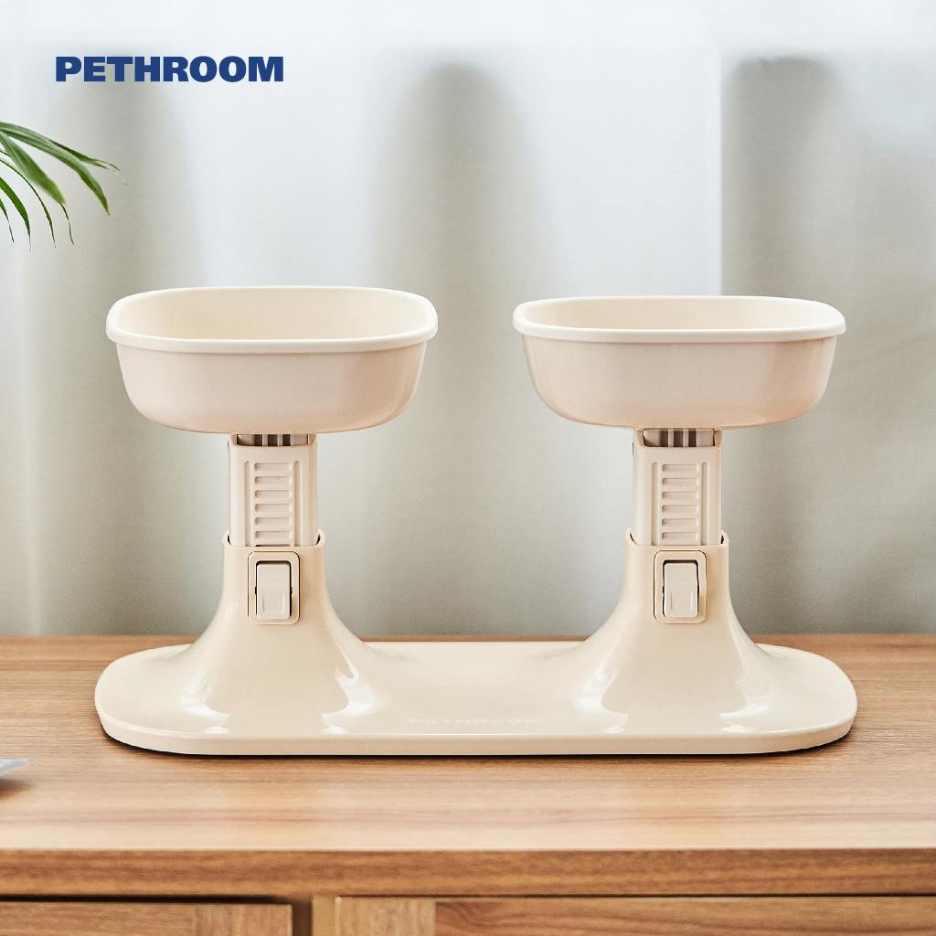 PETHROOM Well Fit Plastic Twin Table - FREE Sticker