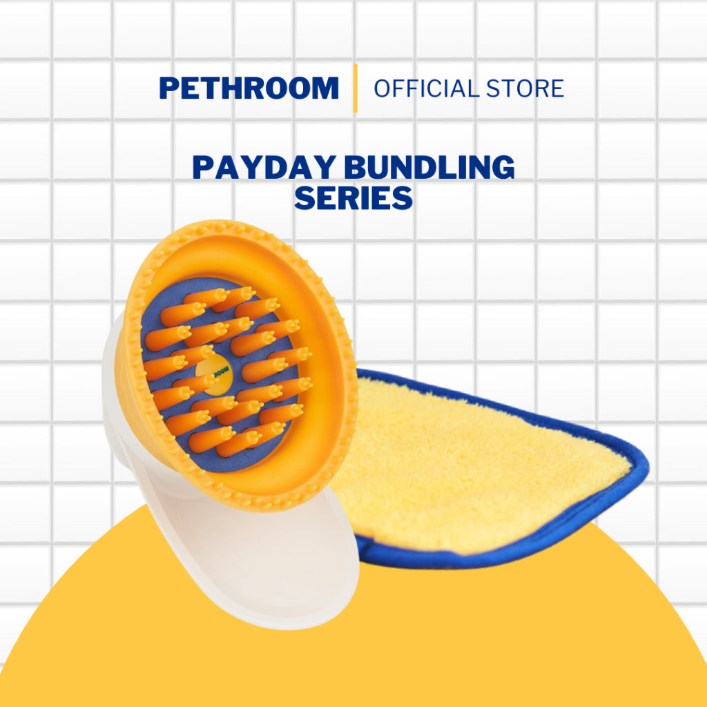 PETHROOM Bundling Series C (Healing Brush + Sponge Towel S)