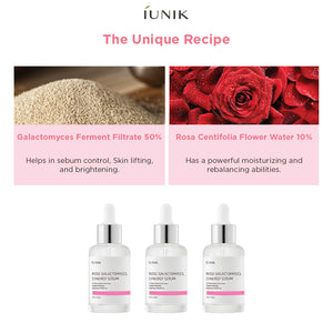 IUNIK Rose Galactomyces Synergy Serum - 50ml